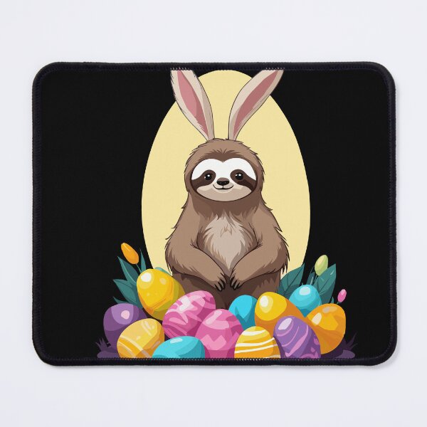 Item preview, Funny sloth Easter bunny Iconic Easter designed and sold by LuminOrb.