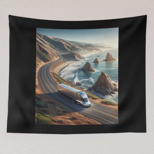 Item preview, Tesla semi designed and sold by TEEJAMBOREE.