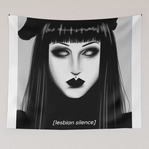 Item preview, [lesbian silence] designed and sold by tamagork.