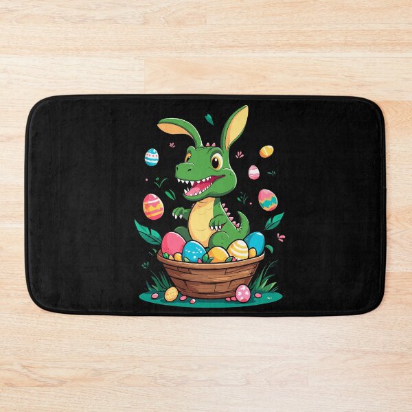 Item preview, Iconic Easter dinosaur and dinosaur Easter bunny designed and sold by LuminOrb.