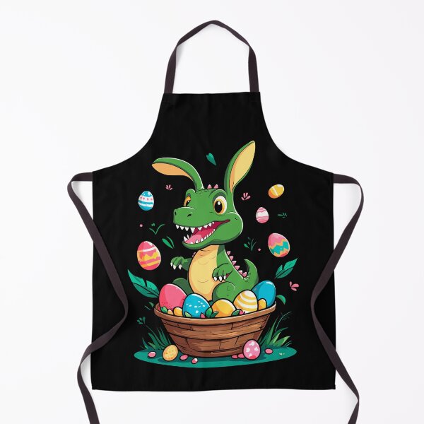 Item preview, Iconic Easter dinosaur and dinosaur Easter bunny designed and sold by LuminOrb.