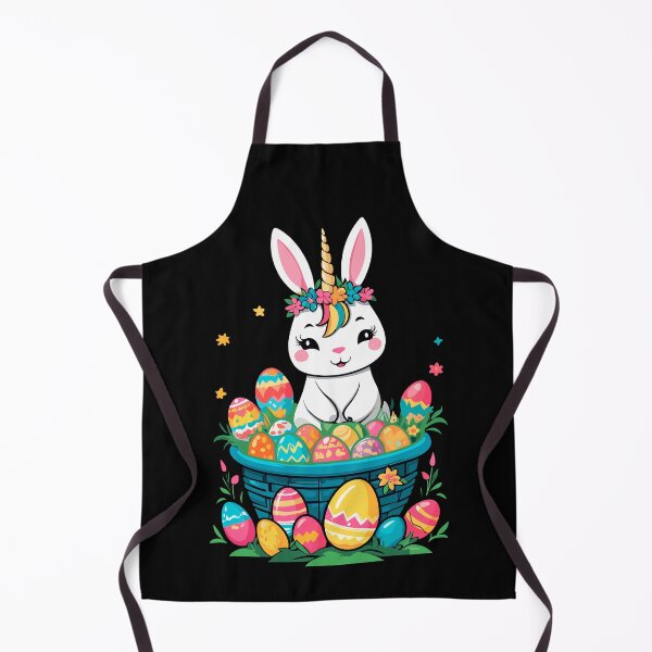 Item preview, Funny unicorn Easter bunny. Cute Easter unicorn designed and sold by LuminOrb.