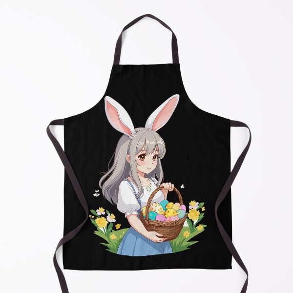Item preview, Anime Easter Kawaii Easter Bunny Manga Girl Otaku designed and sold by LuminOrb.