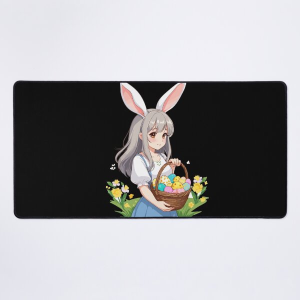 Item preview, Anime Easter Kawaii Easter Bunny Manga Girl Otaku designed and sold by LuminOrb.