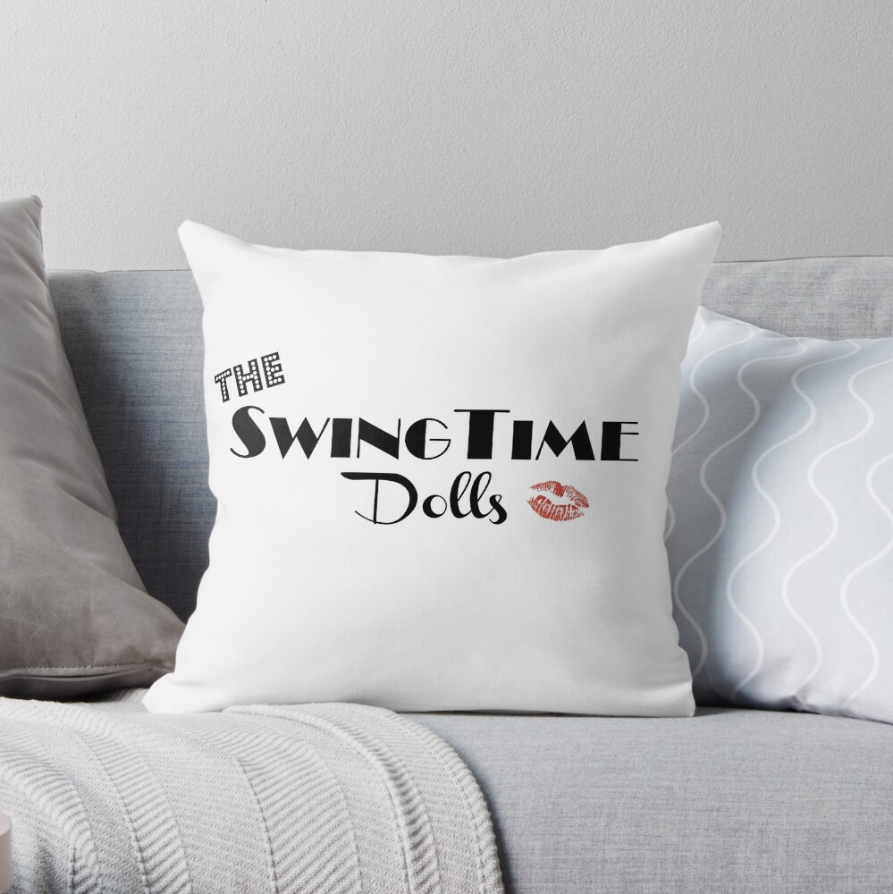 Item preview, Throw Pillow designed and sold by SwingTimeDolls.