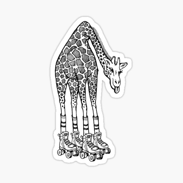 Item preview, Roller-Giraffe designed and sold by ByValoo.