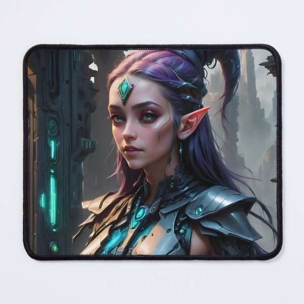 Item preview, Cyberpunk Elvish Girl designed and sold by Marcicev-Bojan.