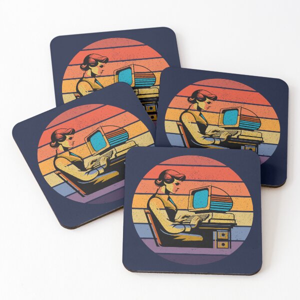 Item preview, Retro Programmer: Vintage Computing Aesthetic designed and sold by Amanda-S-Olsen.
