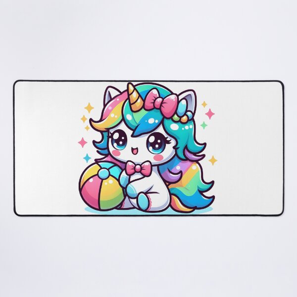 Item preview, Kawaii Adorable Unicorn: A Colorful Bow Tie designed and sold by CanvasCutie.