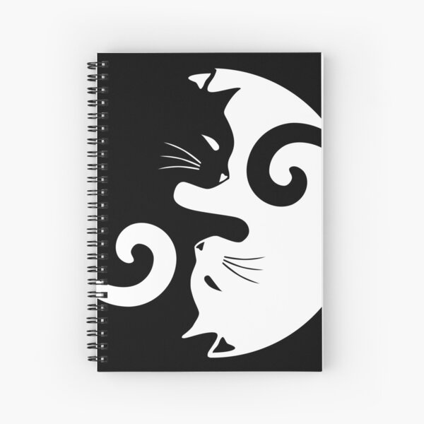 Item preview, Ying Yang Cats - Black & White designed and sold by MellowGroove.