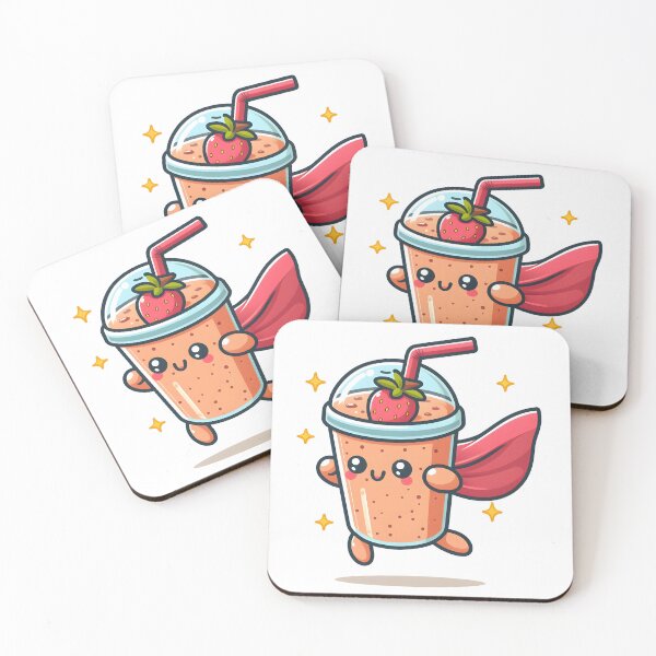 Item preview, Kawaii Smoothie With Cape designed and sold by CanvasCutie.