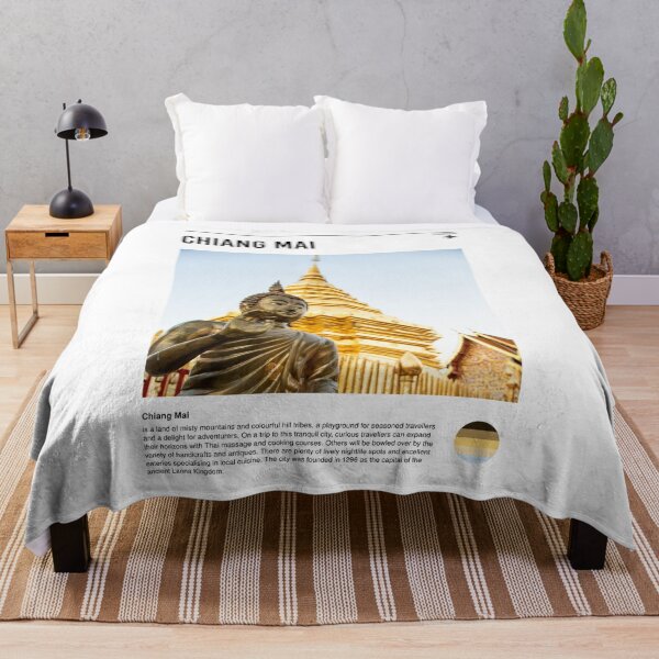 Item preview, Visit Chiangmai (minimal travel poster) designed and sold by RabbitK.