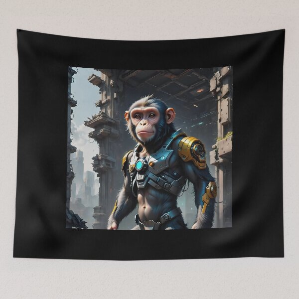 Item preview, Cyberpunk Monkey designed and sold by Marcicev-Bojan.
