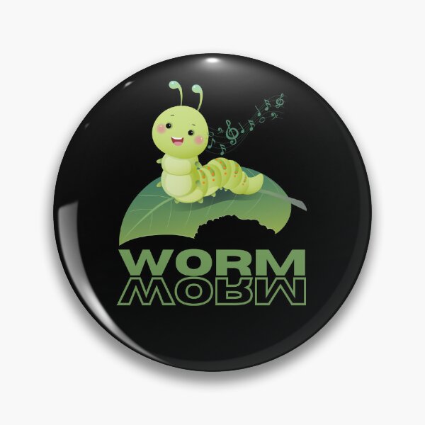 Item preview, Worm's Joyful Melody: A Song of Happiness designed and sold by CHANCHANAI.