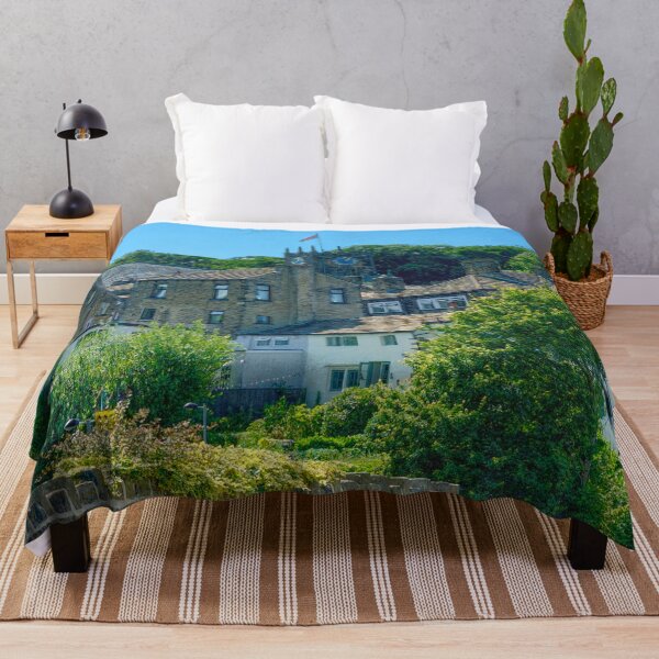Item preview, View of Haworth Village designed and sold by Alisonchambers2.