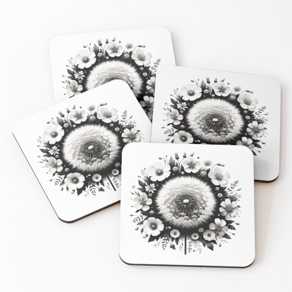 Item preview, Monochromatic Floral Symphony designed and sold by FarBeyound.
