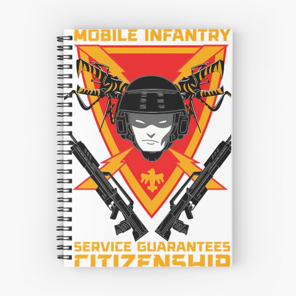 Item preview, Mobile Infantry - Service Guarantees Citizenship designed and sold by tessielorianna.