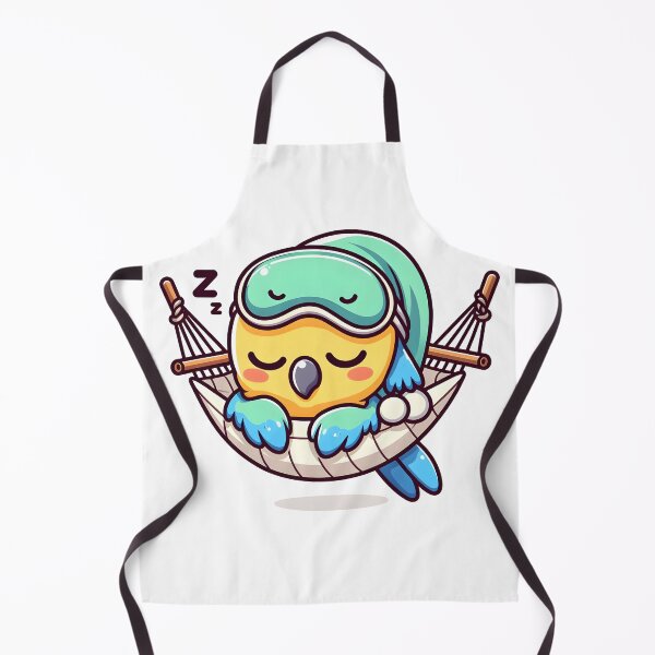 Item preview, Kawaii Parrot With Sleep Mask designed and sold by CanvasCutie.