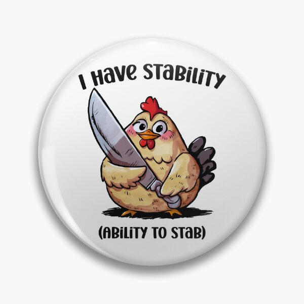Item preview, I Have Stability designed and sold by Angry Swan Designs.