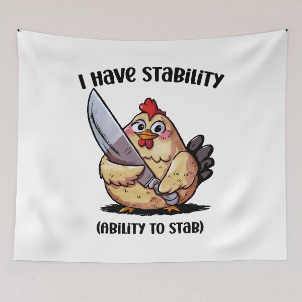 Item preview, I Have Stability designed and sold by Angry Swan Designs.