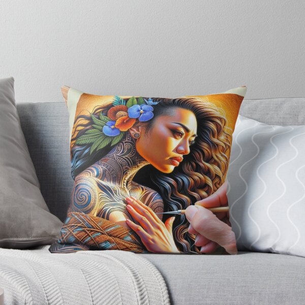 Item preview, A Portrait of Māori Radiance designed and sold by raakei-art.