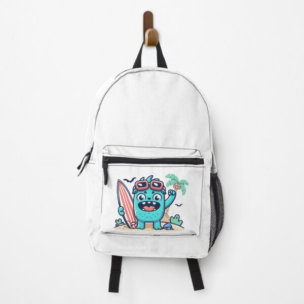 Item preview, Kawaii Monster: Surfboard designed and sold by CanvasCutie.