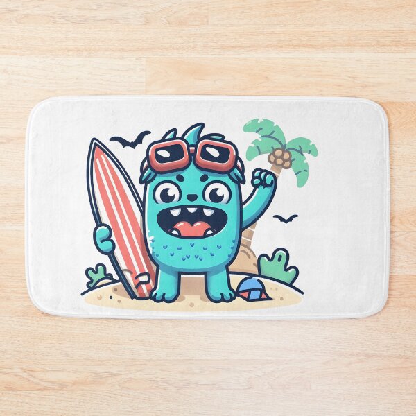 Item preview, Kawaii Monster: Surfboard designed and sold by CanvasCutie.