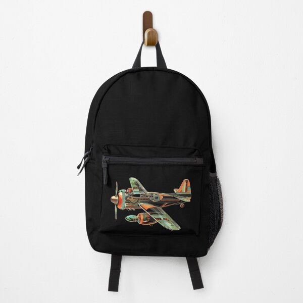 Item preview, Legendary orange and fluorescent green propeller plane. designed and sold by cristina1001.