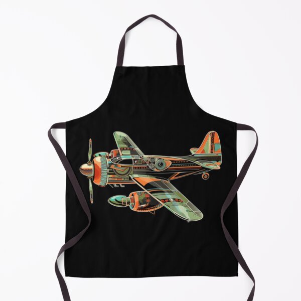 Item preview, Legendary orange and fluorescent green propeller plane. designed and sold by cristina1001.