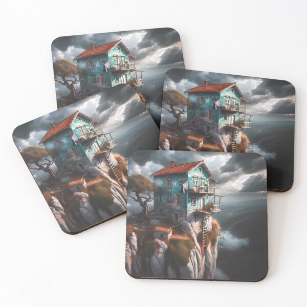 Item preview, Cliff House designed and sold by Vibranta Studio.