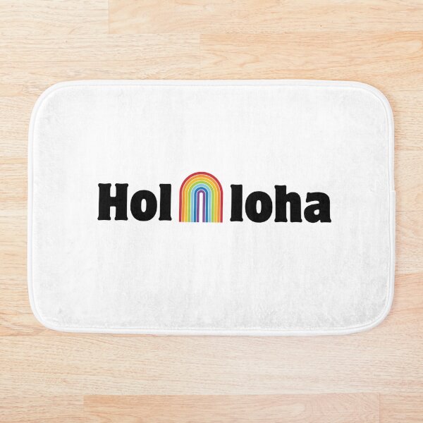 Item preview, Hola Aloha Arcoíris designed and sold by Whatdoesmilosee.