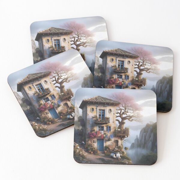 Item preview, Cliff House designed and sold by Vibranta Studio.