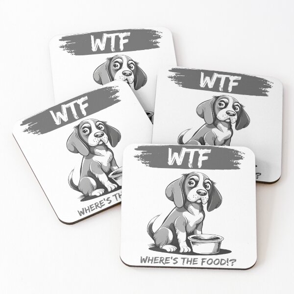 Item preview, Beagle's Dilemma: WTF? Where's the Food? designed and sold by StoReprint1.