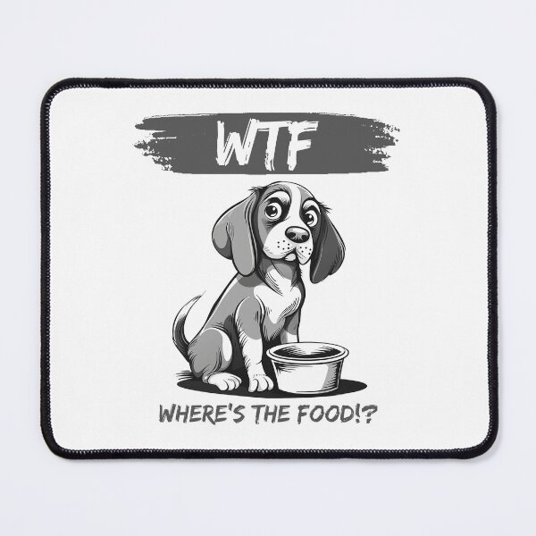 Item preview, Beagle's Dilemma: WTF? Where's the Food? designed and sold by StoReprint1.