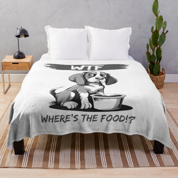 Item preview, Beagle's Dilemma: WTF? Where's the Food? designed and sold by StoReprint1.