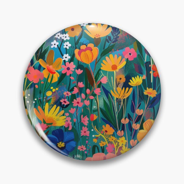 Artikelvorschau, Beautiful Meadow Full of Colorful Flowers entworfen und verkauft von Digital Dreamtales.