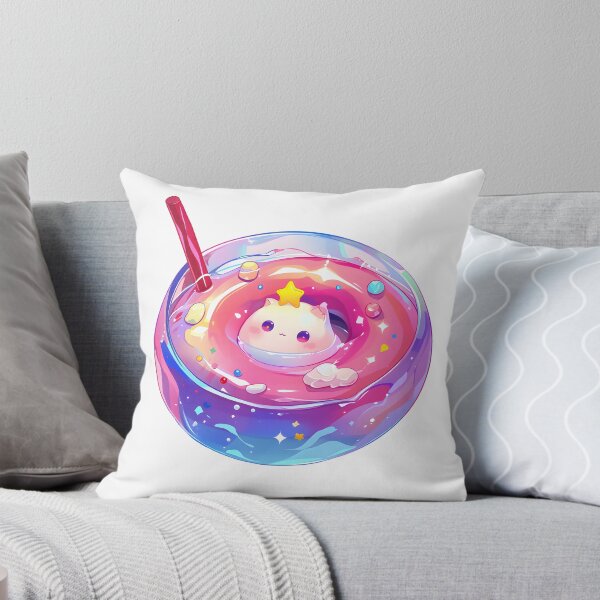 Item preview, Kawaii Cat on a Donut designed and sold by FigmaCreations.