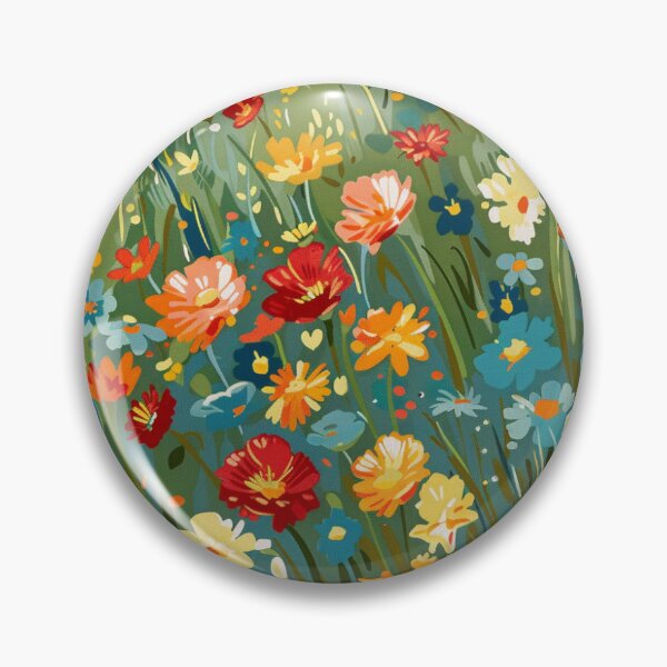 Artikelvorschau, Beautiful Meadow Full of Colorful Flowers entworfen und verkauft von Digital Dreamtales.