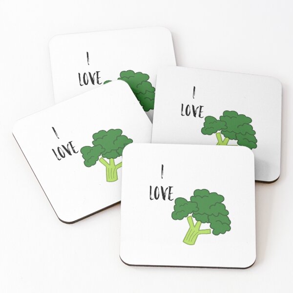 Item preview, I Love Broccoli  designed and sold by Hello-Cuties.