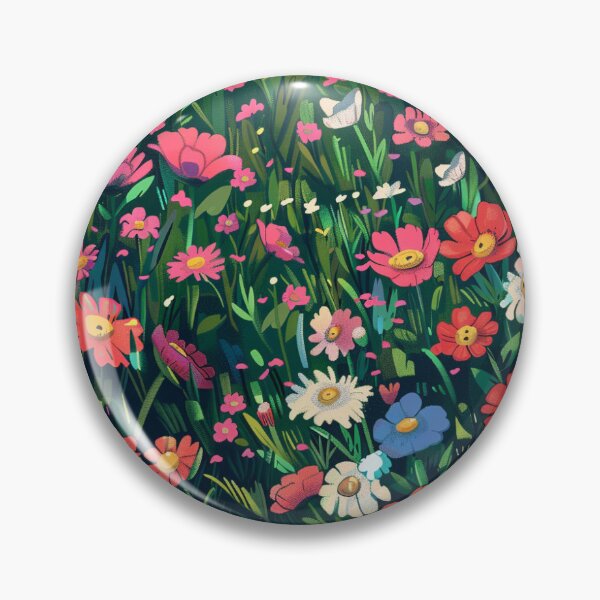 Artikelvorschau, Beautiful Meadow Full of Colorful Flowers entworfen und verkauft von Digital Dreamtales.