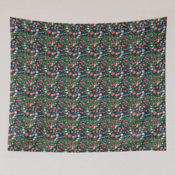 Item preview, Beautiful Meadow Full of Colorful Flowers designed and sold by Digital Dreamtales.