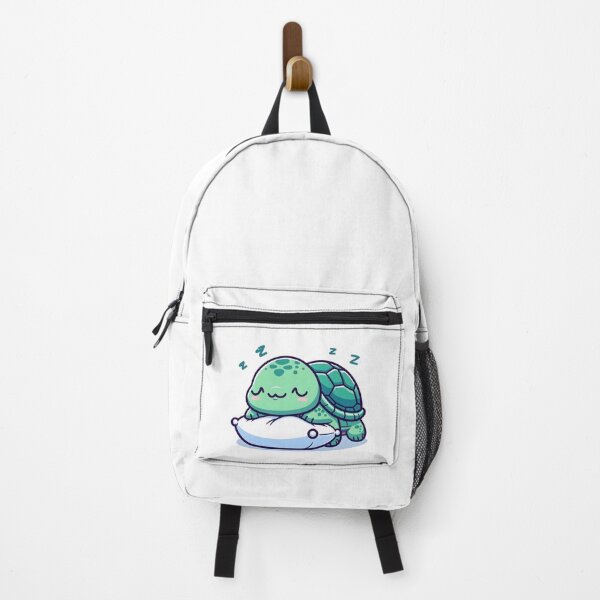 Item preview, Kawaii Turtle With Pillow designed and sold by CanvasCutie.