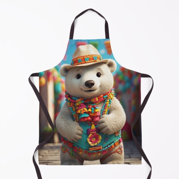 Item preview, Polar Pinata Cinco de Mayo Celebration Design: Cute Bear Fiesta designed and sold by LaLi-Designs.