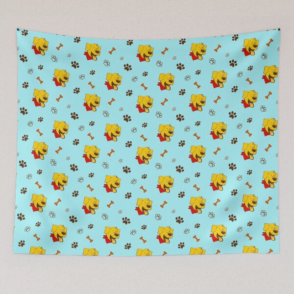 Item preview, happy dog and bone designed and sold by Sapna Reddy.