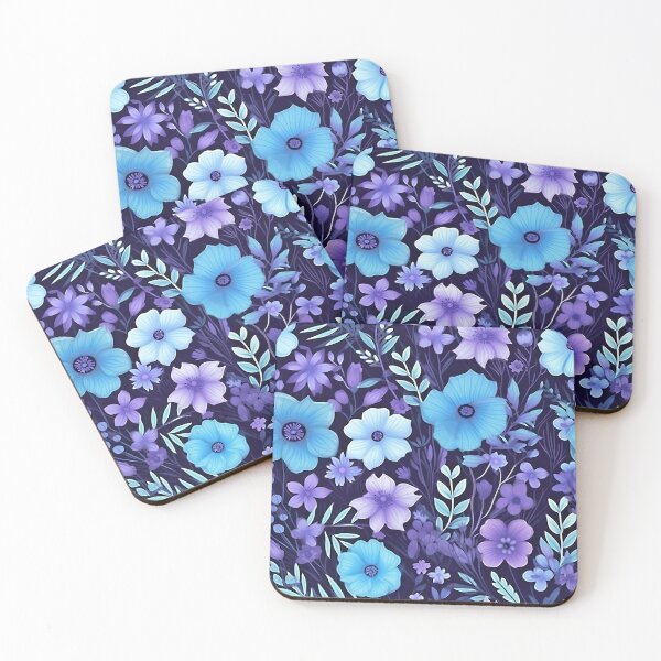 Item preview, Purple And Aqua Pattern designed and sold by WendyMaree.