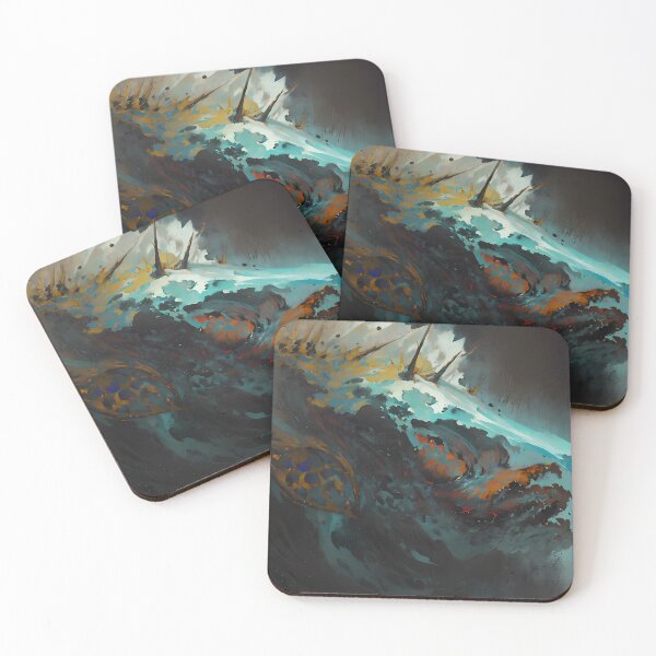 Item preview, The beast under the wave designed and sold by SpokIA.
