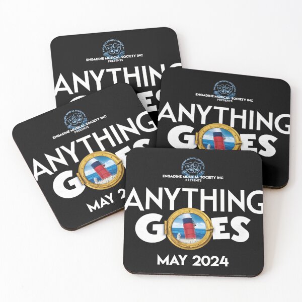 Item preview, Anything Goes White Logo designed and sold by HenrietteLac.