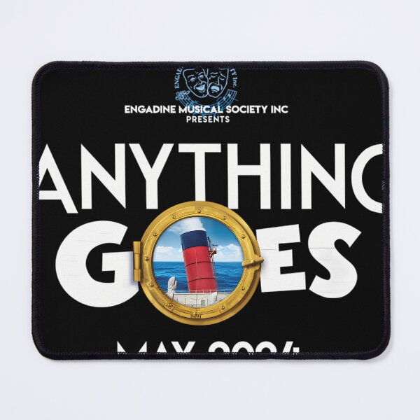 Item preview, Anything Goes White Logo designed and sold by HenrietteLac.