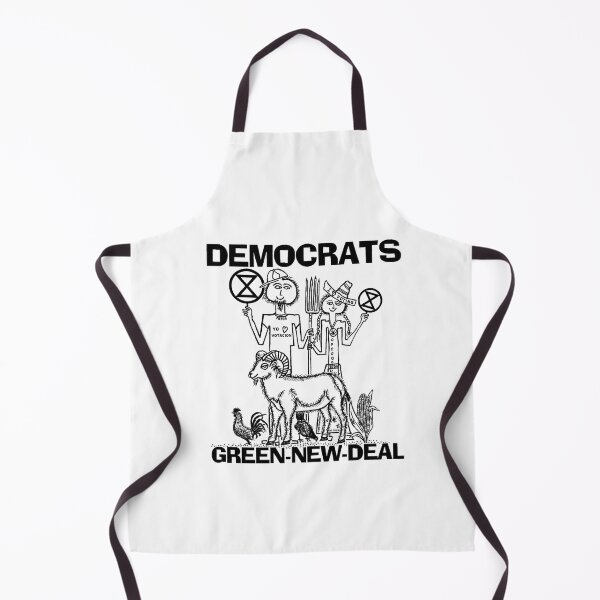 Item preview, DEMOCRATS ~ GREEN-NEW-DEAL ~ RANCH MAN-WOMAN ~ SHEEP ~ HOUR-GLASS ~ (V-6-73) designed and sold by RodeoMalibu.