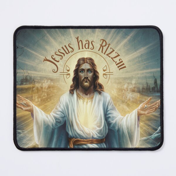 Item preview, "Jesus Has Rizzen" .Christian Painting designed and sold by Obinne.